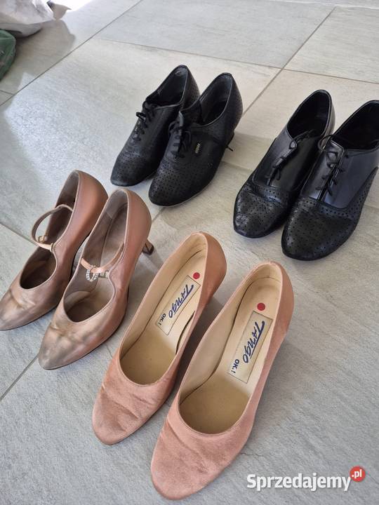Profesjonalne buty do tańca 4 pary rozmiar 38 Katowice sprzedam