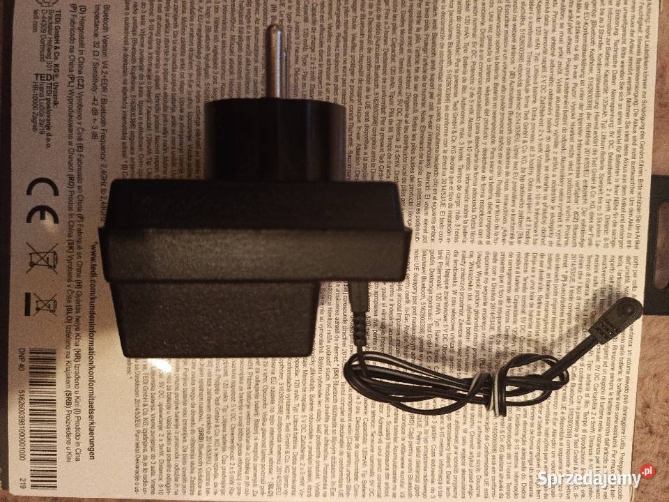 Zasilacz adapter AC DC model MW 88A Tychy