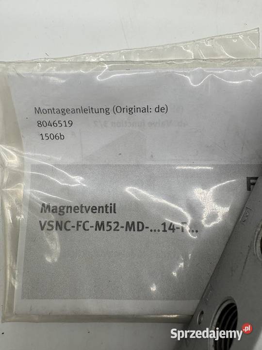 Festo 577257 VSNCFCM52MDG14F8 Elektrozawór Warszawa