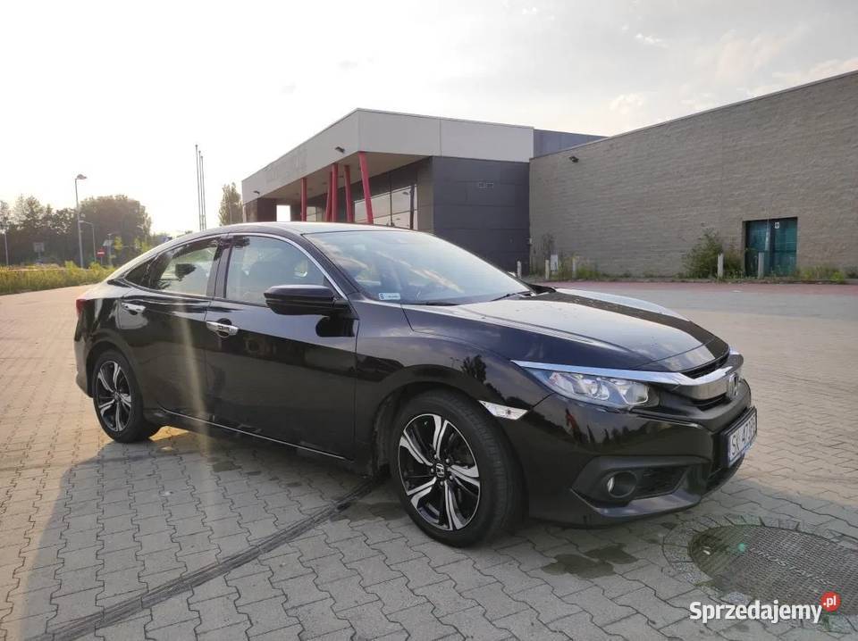 Honda Civic x 15 sedan salon polska ASO bezwypa Kraków