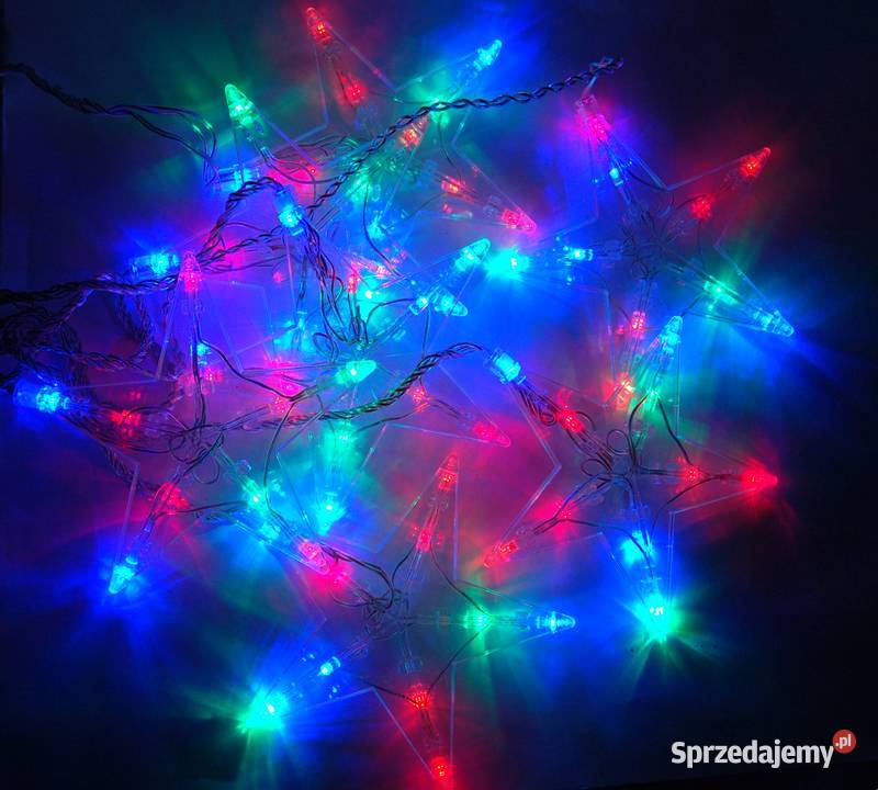 Kurtyna girlanda świetlna 70 LED Bulinex gwiazdy Lublin sprzedam