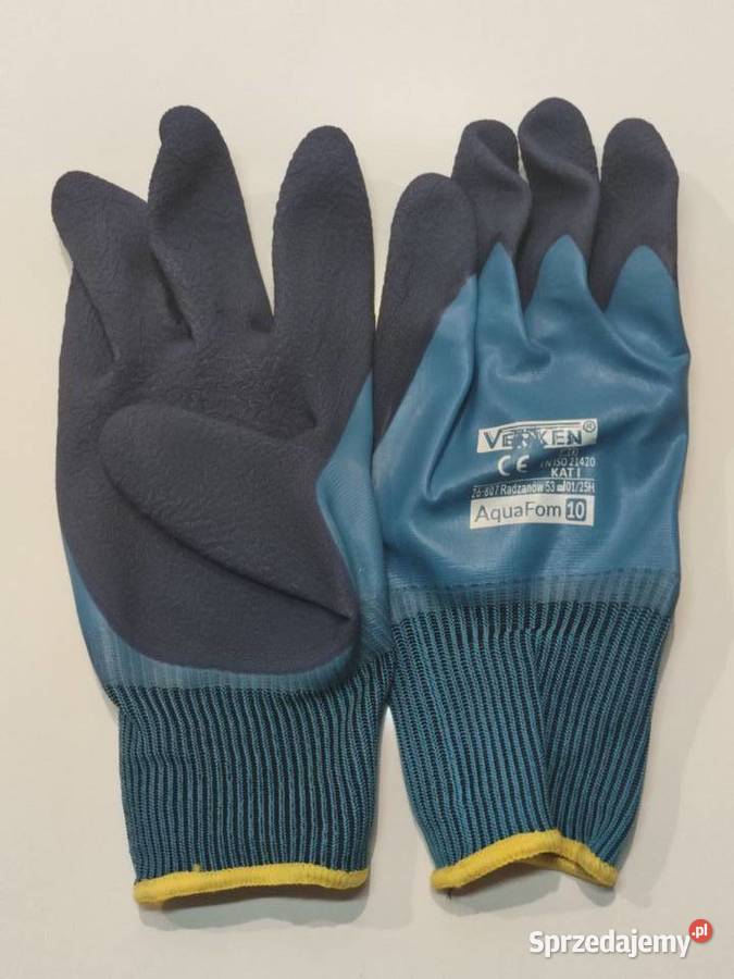 Rękawice robocze powlekane lateksem Verken Radom sprzedam