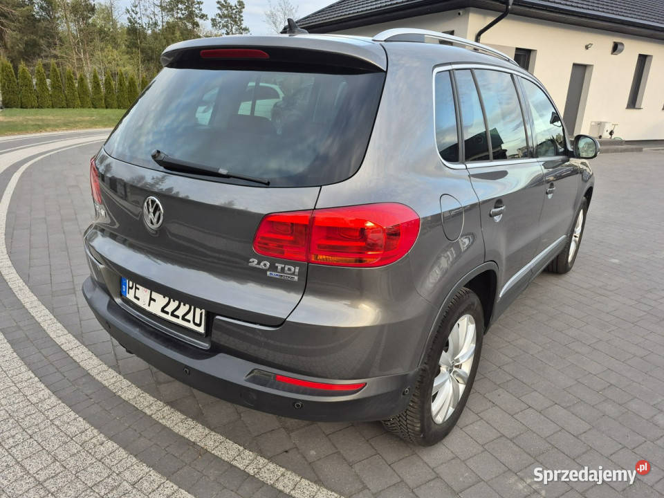 Volkswagen Tiguan 20tdi grzane fotele czujnik parkowania lubelskie Drelów