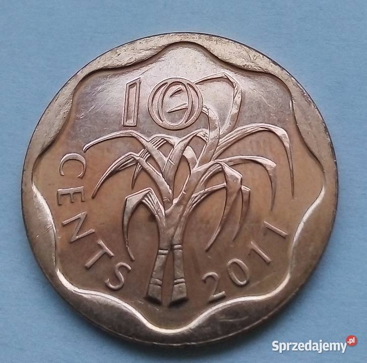 SWAZILAND10 CENTS2011 r Legionowo