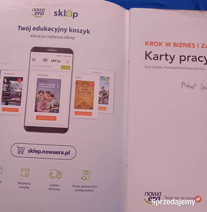 Karty pr ucznia Krok w biznes i zarządzanie 1 Koźminek