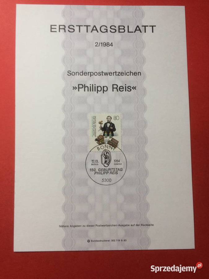 555 Niemiecki Specjalny Znaczek Pocztowy Szczecin