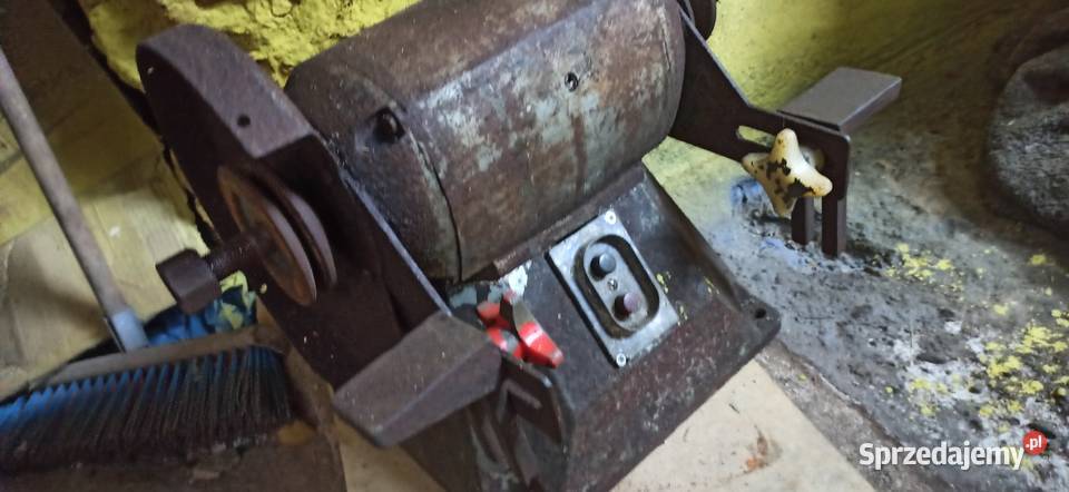 Solidna szlifierka stołowa 220v opolskie Biała