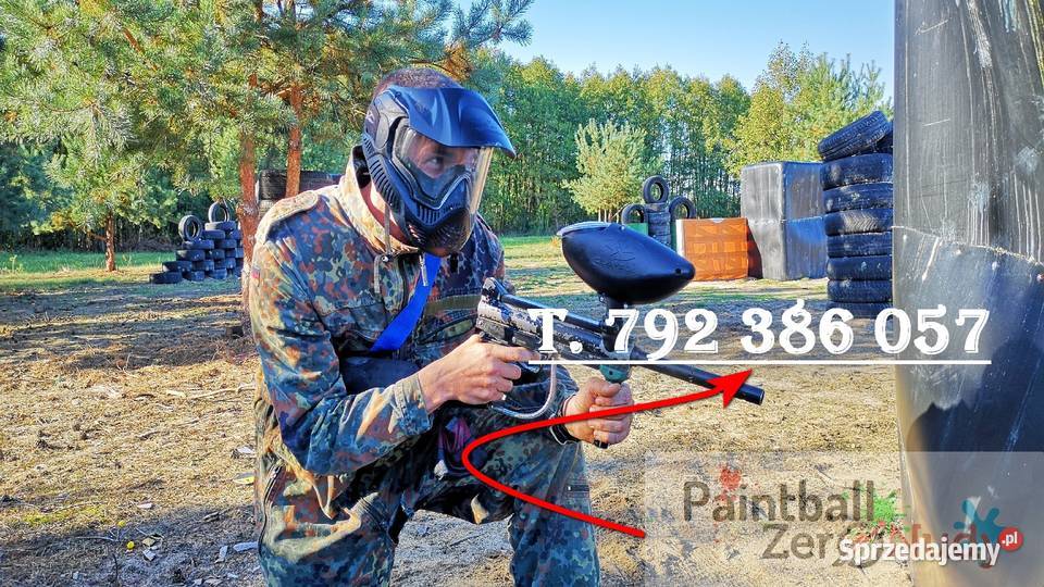 PAINTBALL Kożuchów imprezy kawalerski panieński Sporty strzeleckie i myślistwo sprzedam