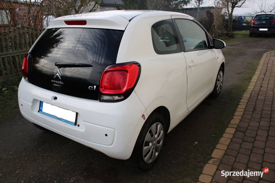 Citroen C1 2017r LED Klima Elektryka Zadbany Rok produkcji 2017 Brudzew