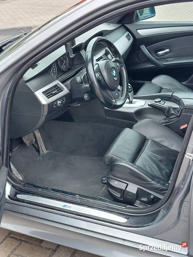 BMW Seria 5 E60 520d 202 automat ZF6HP Mpakiet Ostrów Wielkopolski sprzedam