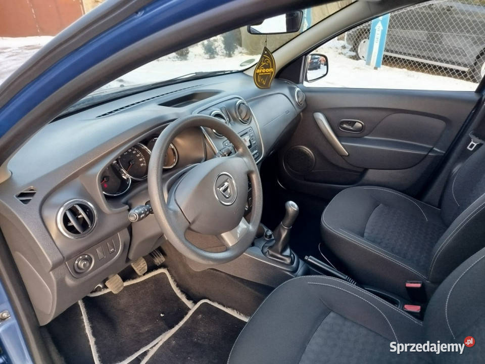 Dacia Sandero lift udokumentowany przebieg II klimatyzacja Jarocin