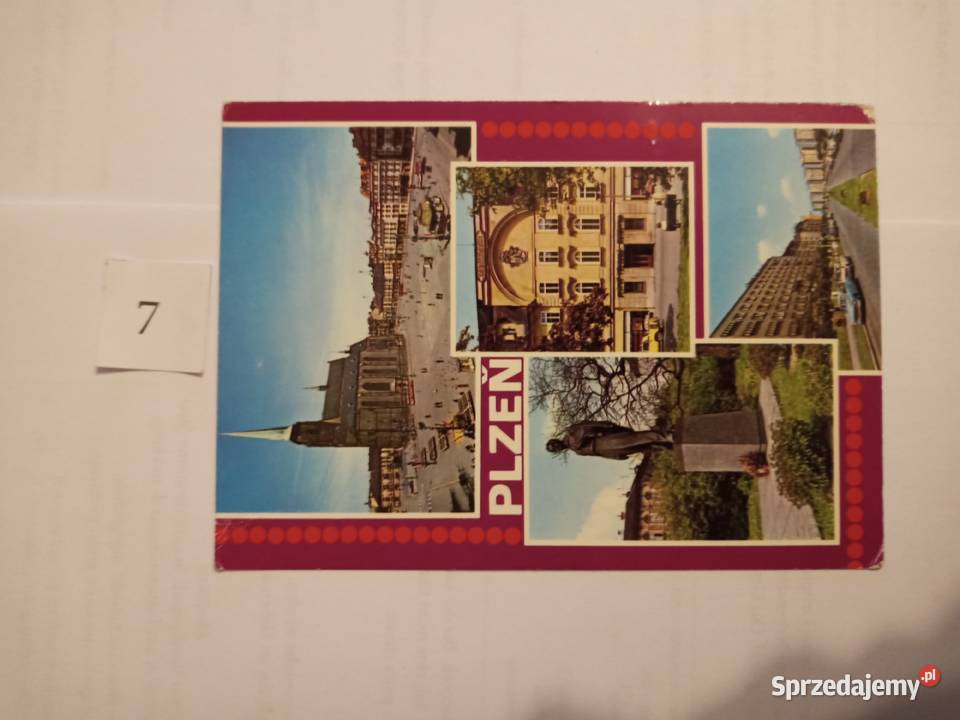 POCZTÓWKI PLZEŃ RIGA ZESTAW 37 Antyki, Sztuka, Kolekcje