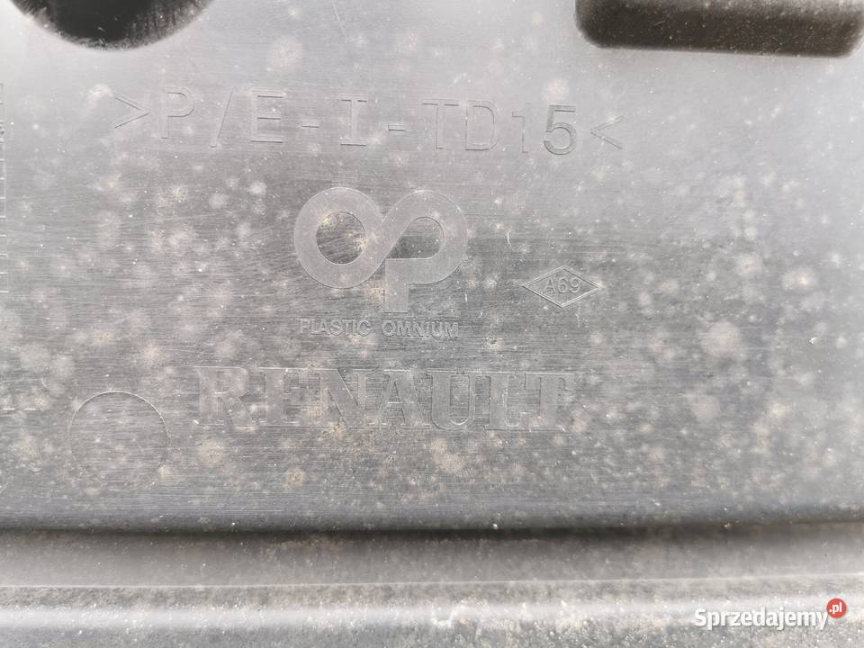 Dyfuzor zderzaka tył Renault Clio 4 IV hb lift Motoryzacja wielkopolskie Międzychód sprzedam