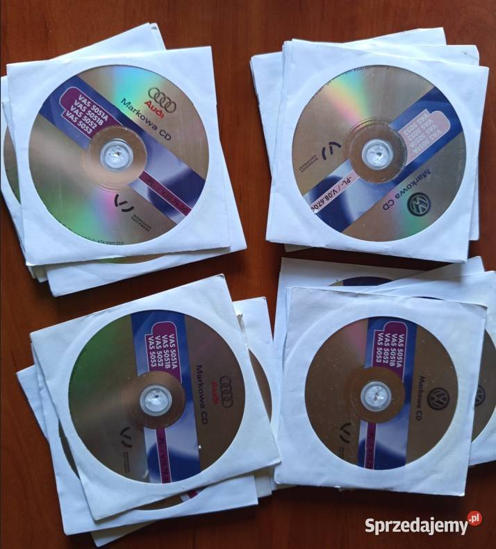 Płyty CD z programem VAS do urządzeń VAS5051A Rzeszów sprzedam
