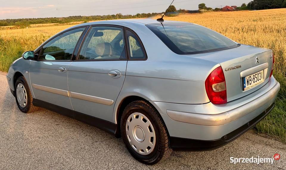 Citroen C5 20 Benzyna Salon BEZWYPADKOWY elektrochrom. lusterko wst.
