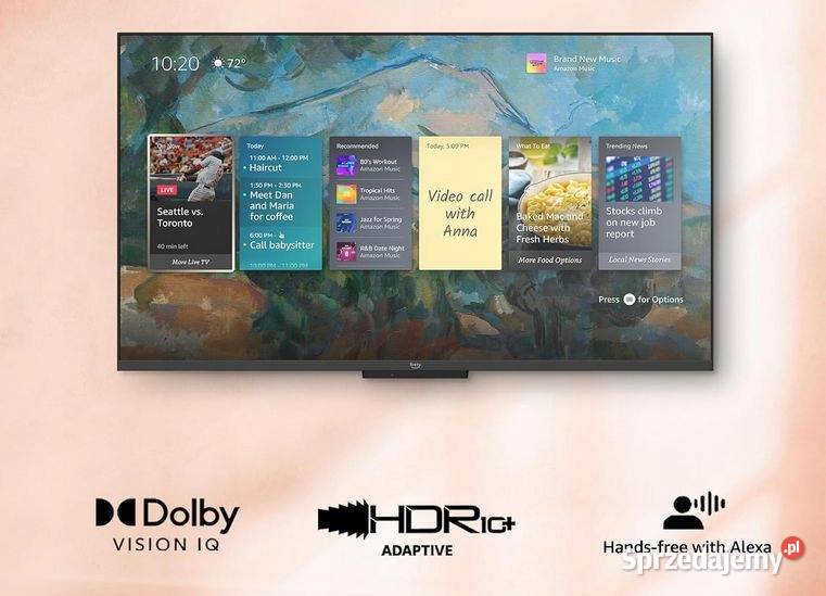 Telewizor 43 QLED FIRE TV QL43F601D 4K Android Radom