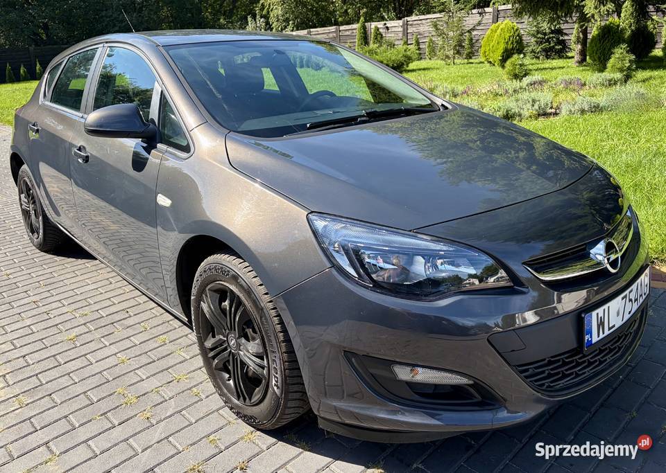 Opel Astra J 2013 14 Benzyna 100 udokumentowana mazowieckie Warszawa