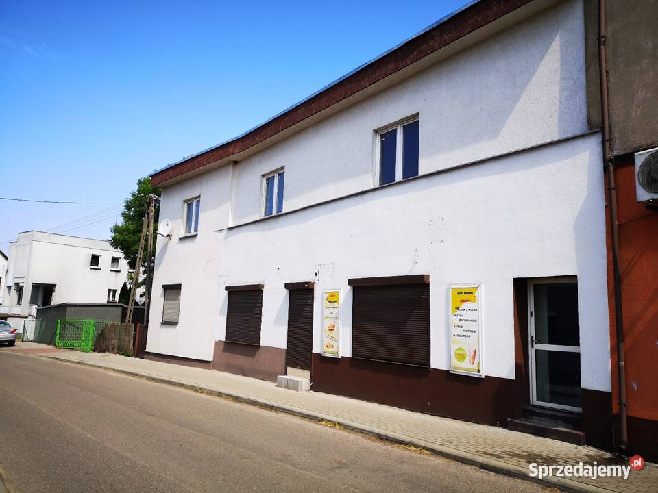 Dwa lokale i piętro do zagospodarowania Ryczywół 262m2 sprzedam