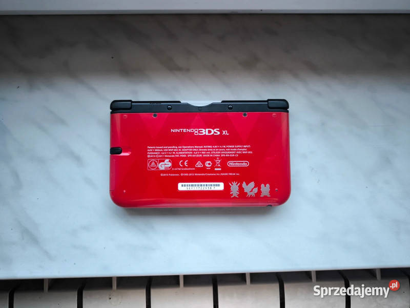 Konsola Nintendo 3DS Xl Limited Pokemon XY Red Pozostałe śląskie Częstochowa