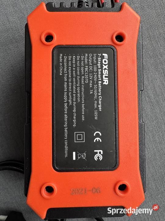 Automatyczna ładwarka prostownik 7A 12V Foxur Wrocław