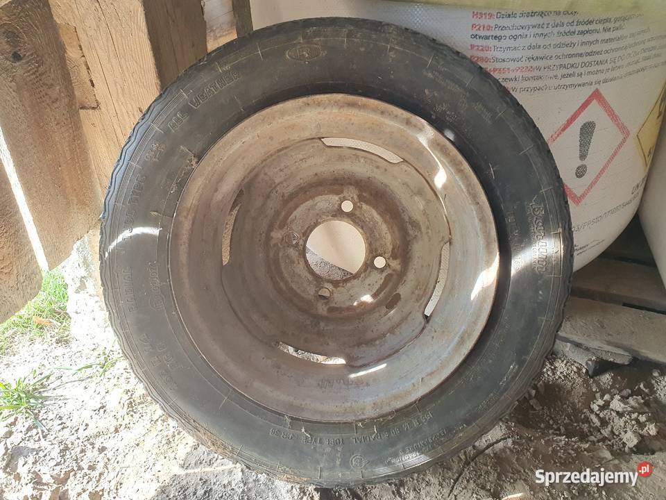 Kolo opona felga 1976r skoda s100 s110 120 rapid