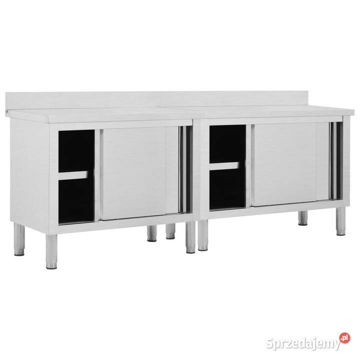 Stoły robocze przesuwne drzwi 2 240x50x9597 stal mazowieckie Warszawa