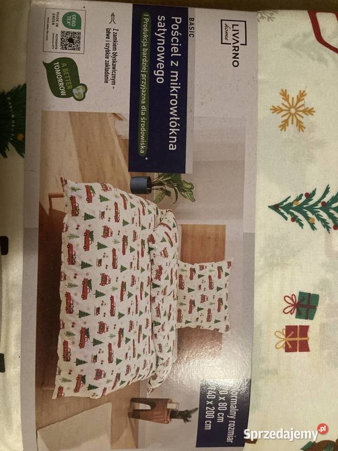 Boze Narodzenie posciel dwustronna firmy Livarno Dęblin