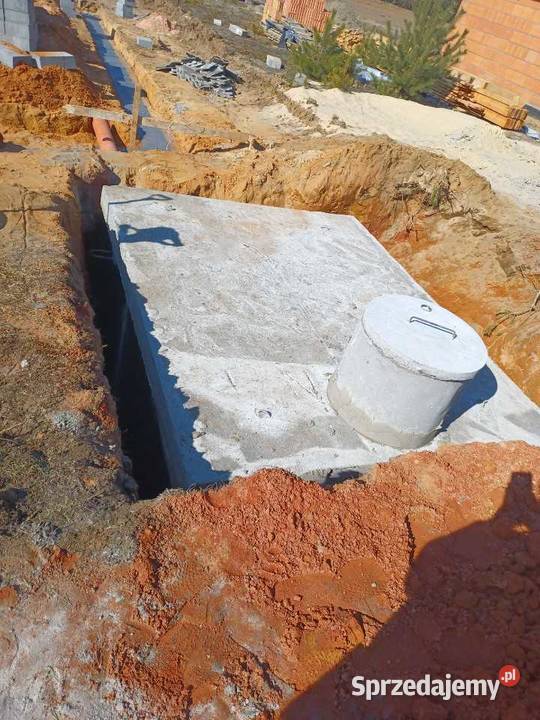 zbiornik szambo betonowe szczelne dwukomorowe Nowy Sącz