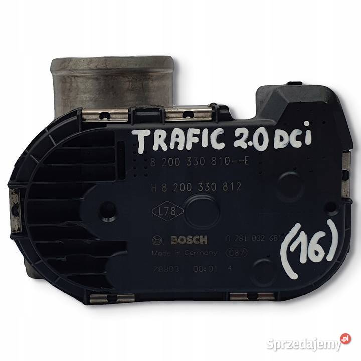 PRZEPUSTNICA Renault Trafic Koleos Laguna 20 DCI lubelskie Chełm