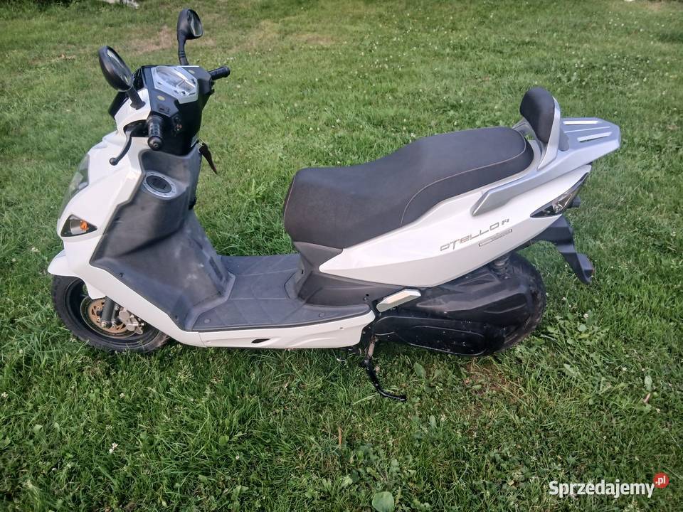 Skuter Daelim Otello 125 Wtrysk FI 2012R Biały Bolesławiec