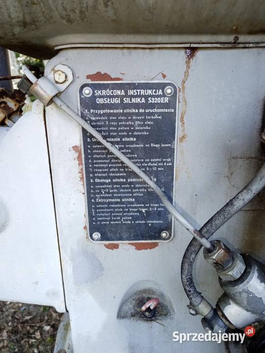 Ursus SamEs320 Traktor Przyczepka Transport Ursus Biała Podlaska