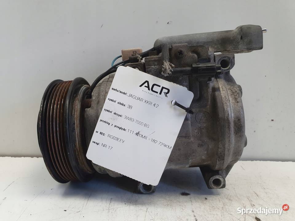 SPRĘŻARKA KLIMATYZACJI Jaguar XK XKR 42 V8 pompa Chełm