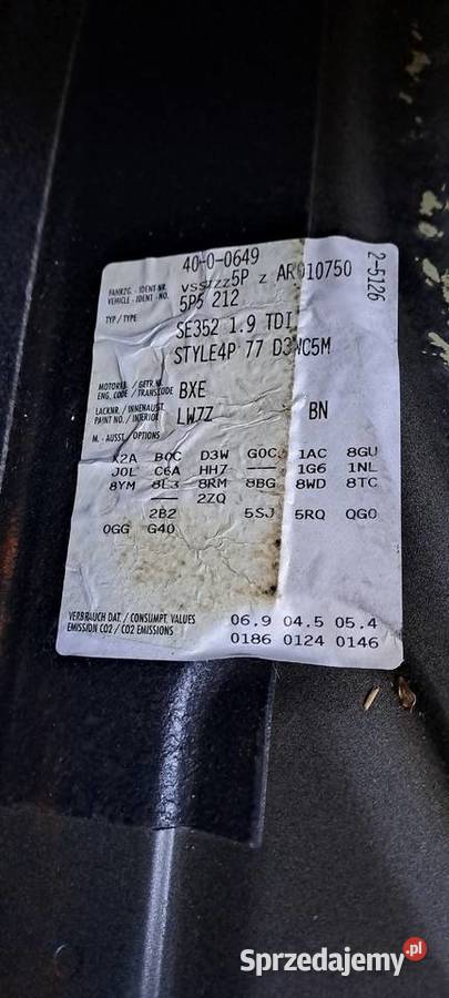 Seat Altea XL 19 TDI 2009 105KM Chechło