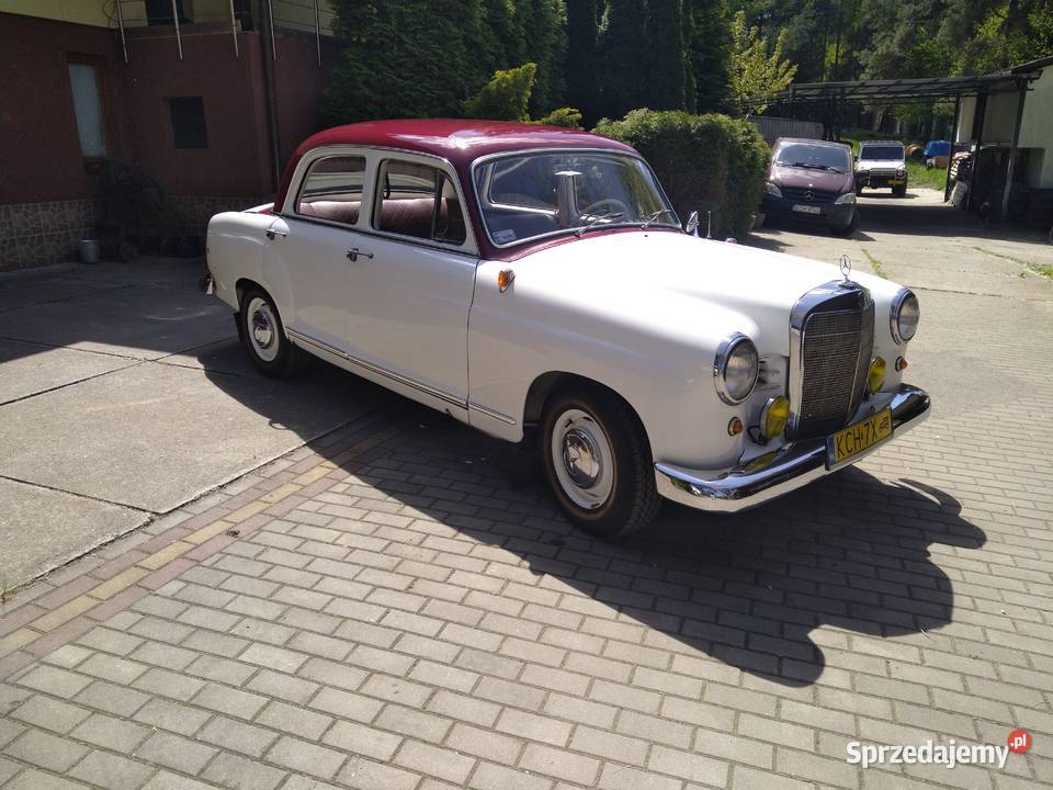 Mercedes W121 PONTON perełka 1962r zabytek Trzebinia