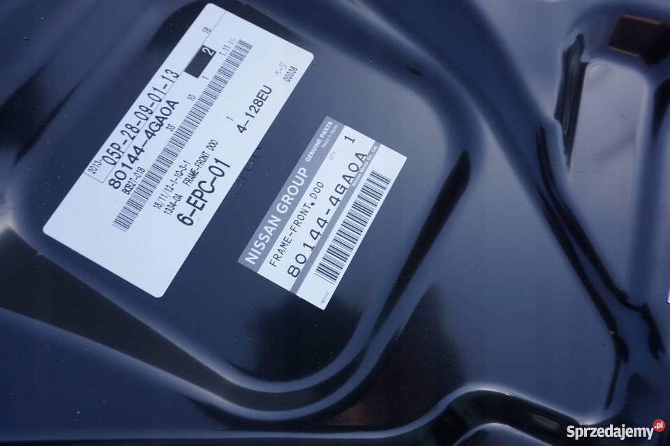 PANEL DRZWI OSŁONA WEWNĘTRZNA BLACHA INFINITI osobowe Nowy Tomyśl