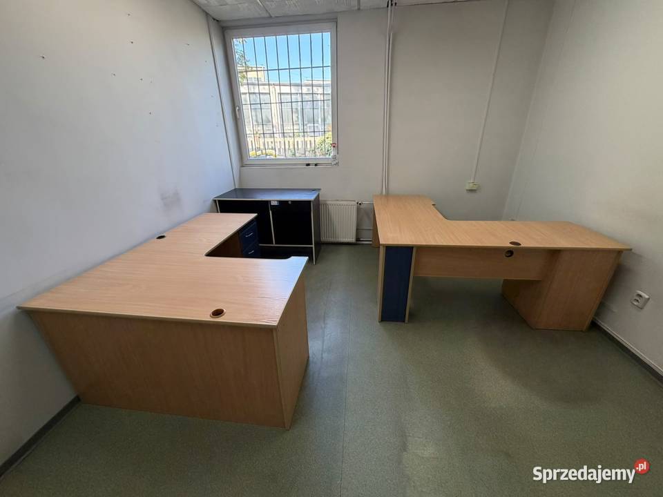 Biurka biurowe 6 sztuk używane stan Bielsko-Biała