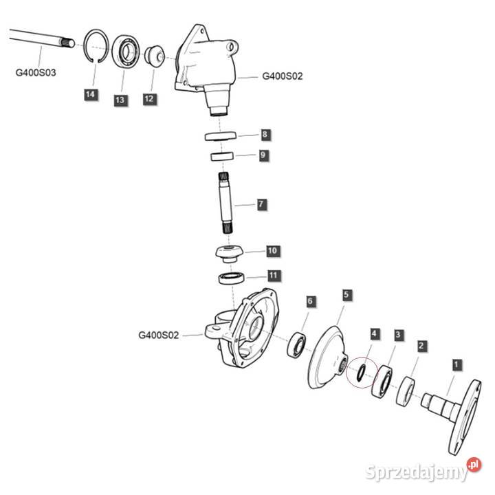Pierścień segera LS XJ25 LS MT125 LS MT335 Do ciągników