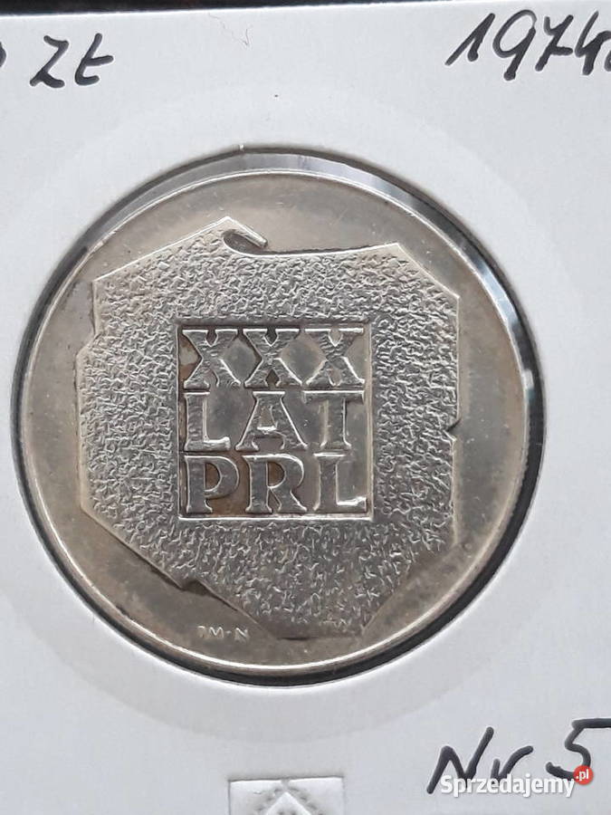 200 XXX Lat PRL 11974 r 5 około mennicze Konin