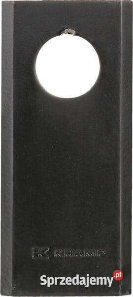 Nożyk kosiarki rotacyjnej lewyprawy 90x40x3 mm Kamionna