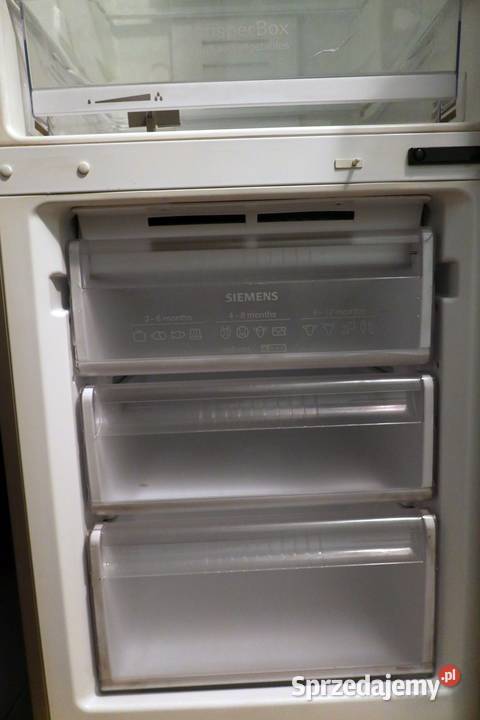 lodówka Siemens 36 srebrna 185cm