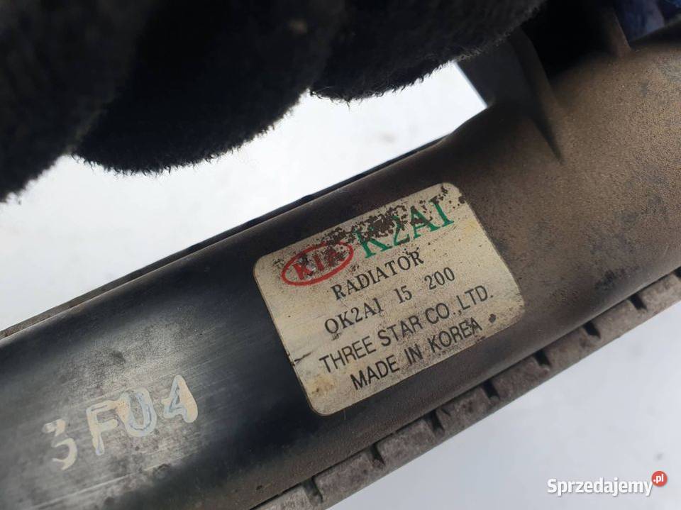 CHŁODNICA WODY KIA SHUMA II