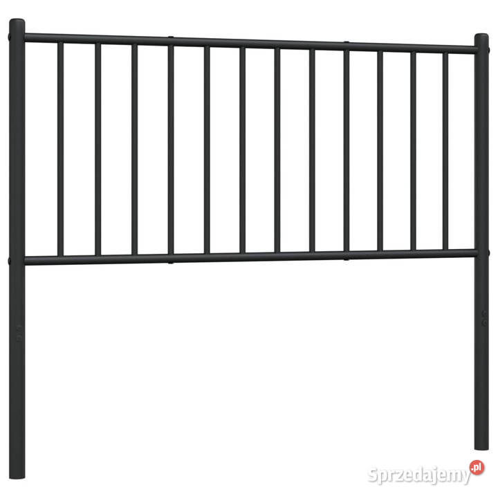 Metalowe wezgłowie czarne 100 WM350893 Warszawa