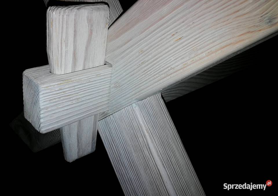 Ława drewniana postarzana stolik kawowy stół Radków sprzedam