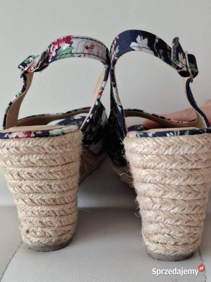 TR 38 sandały damskie koturny Kraków