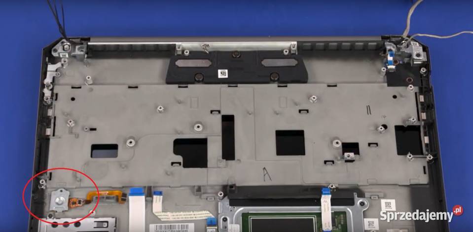 HP ZBook 15 G6 fingerprint reader board bracket Poznań