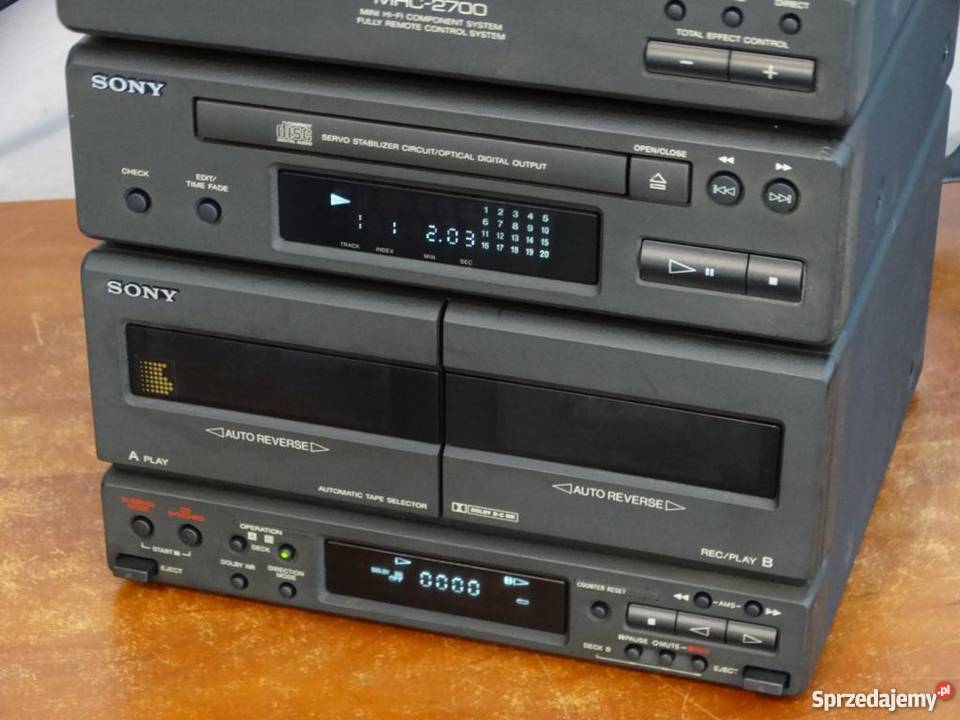 Wieża Sony MHC2700 duży zestaw WYSYŁKA