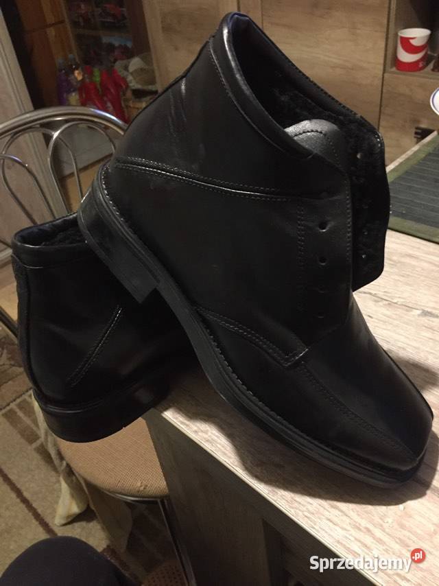 Nowe buty męskie czarny Włocławek