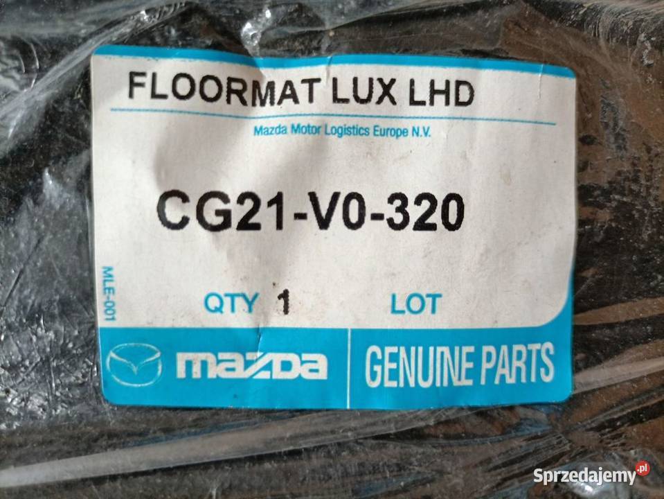 MAZDA 5 DYWANIKI WELUROWE CZARNE CG21V0320 Pleszew