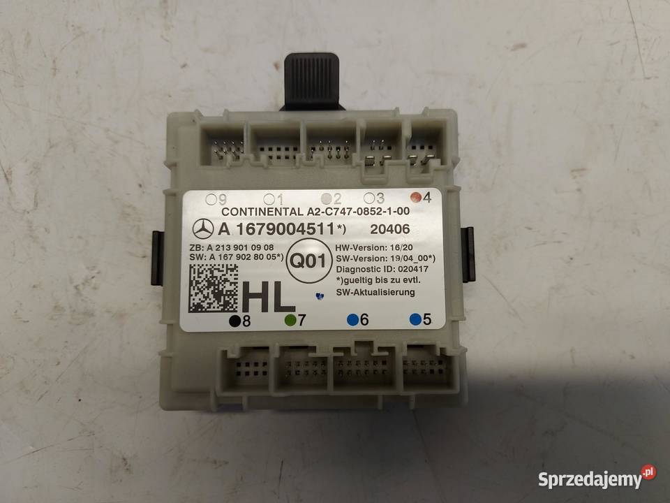 Mercedes EQC 400 W293 MODUŁ STEROWNIK DRZWI LEWY dolnośląskie