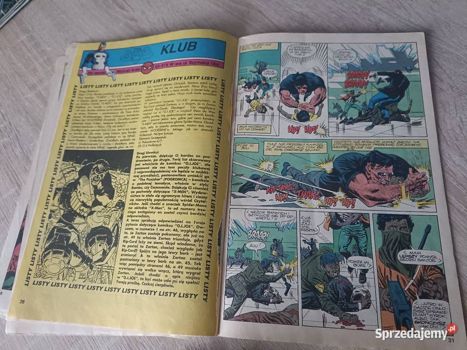 Komiks Alf 31992 plus The Punisher 81992 Kwidzyn